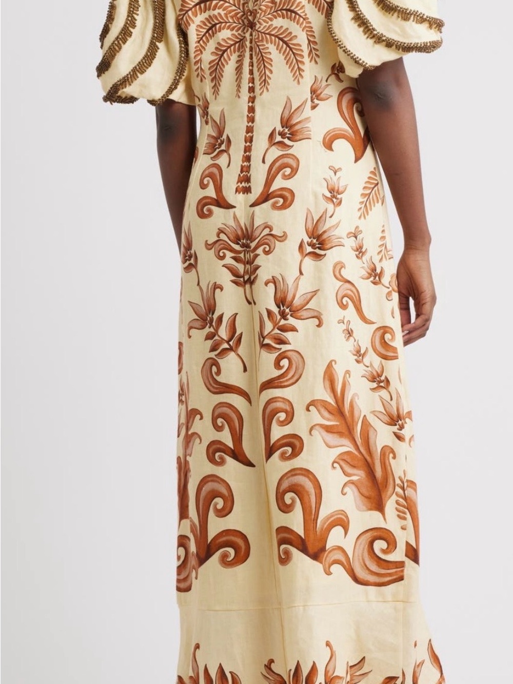 FARM Rio
Milani Bead Trim
Mixed Print Linen Maxi
Dress Size M - Picture 2 of 8